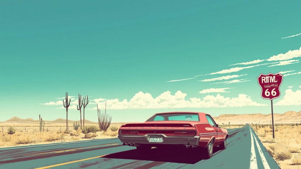 Partez a la decouverte de la mythique Route 66 USA : Guide complet pour un voyage en famille inoubliable